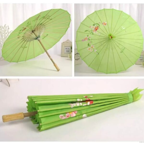 Sombrilla Hecha a Mano Estilo Tradicional - Imagen 2