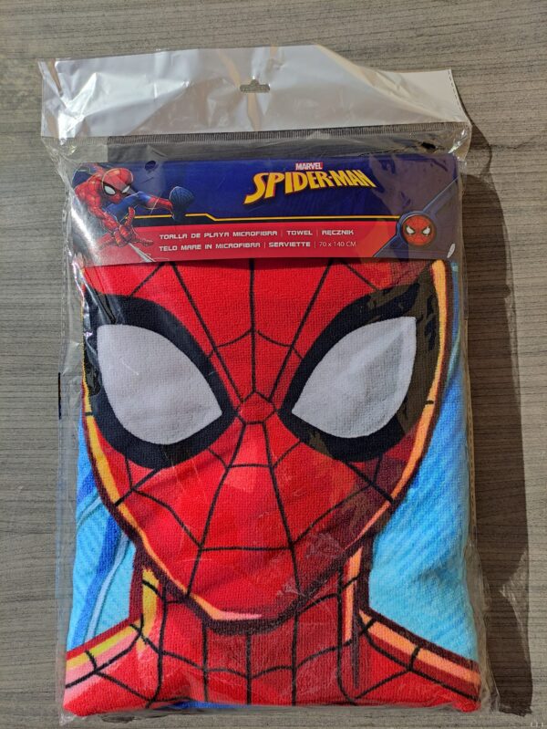 Toalla de Playa Microfibras Spiderman - Imagen 3