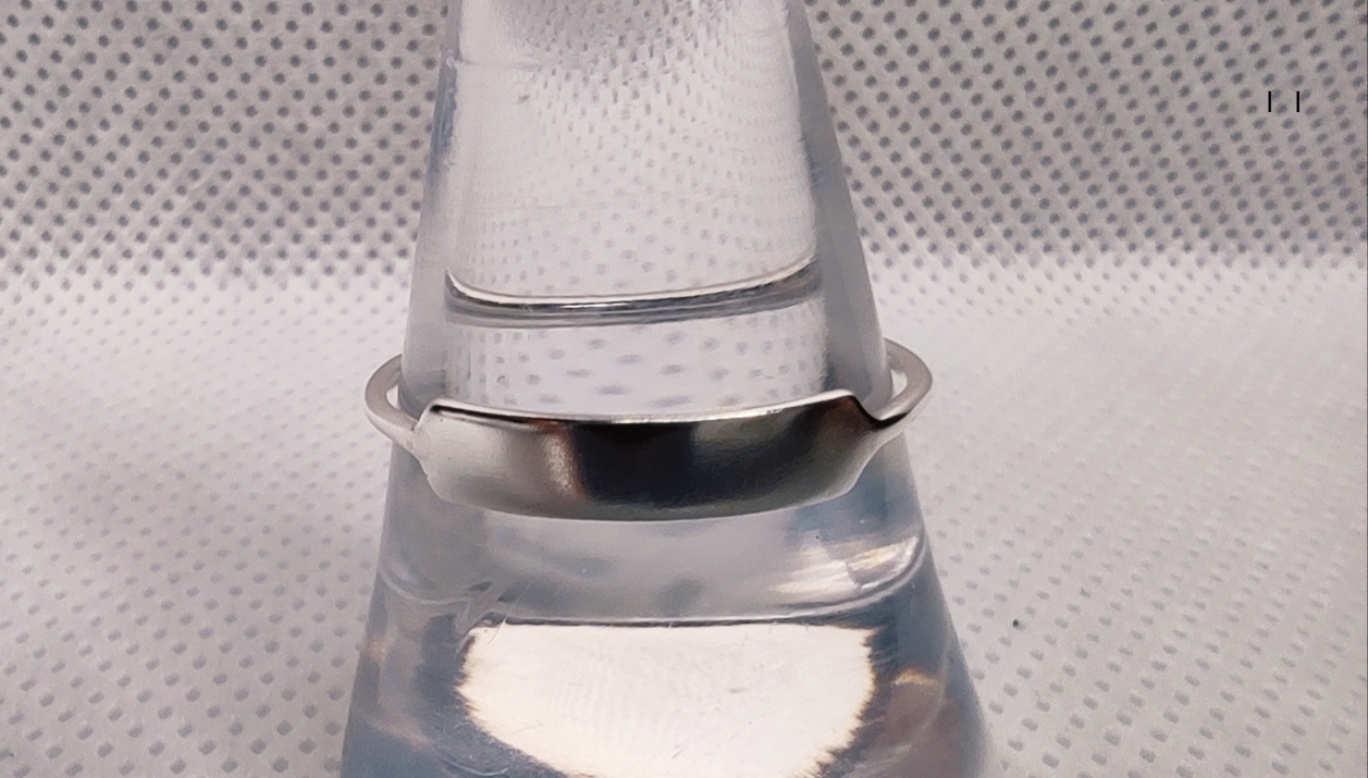 Anillo Chapa para Grabar Plata de Ley - Imagen 4