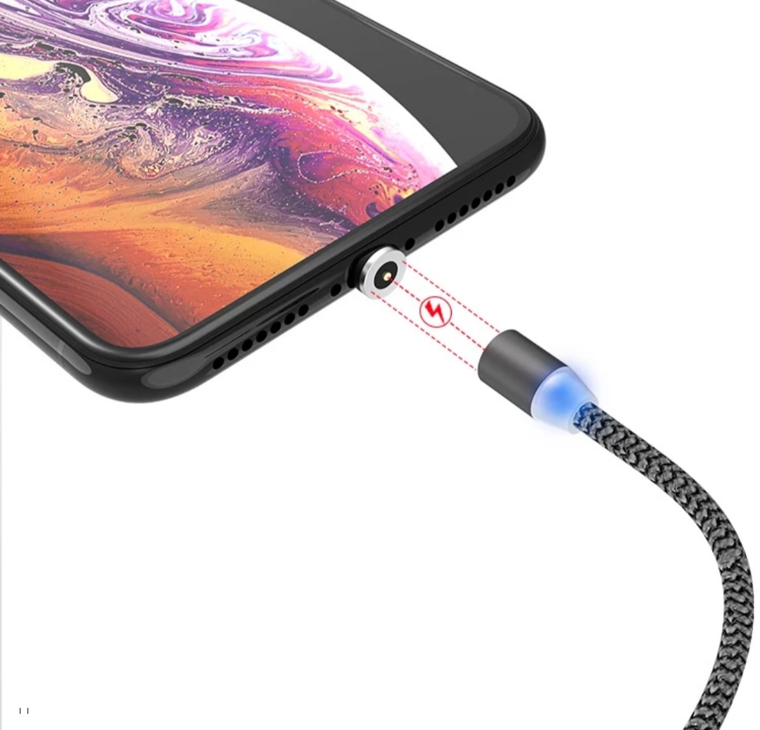 Cable de Carga Magnético Imantado Micro USB - Imagen 4