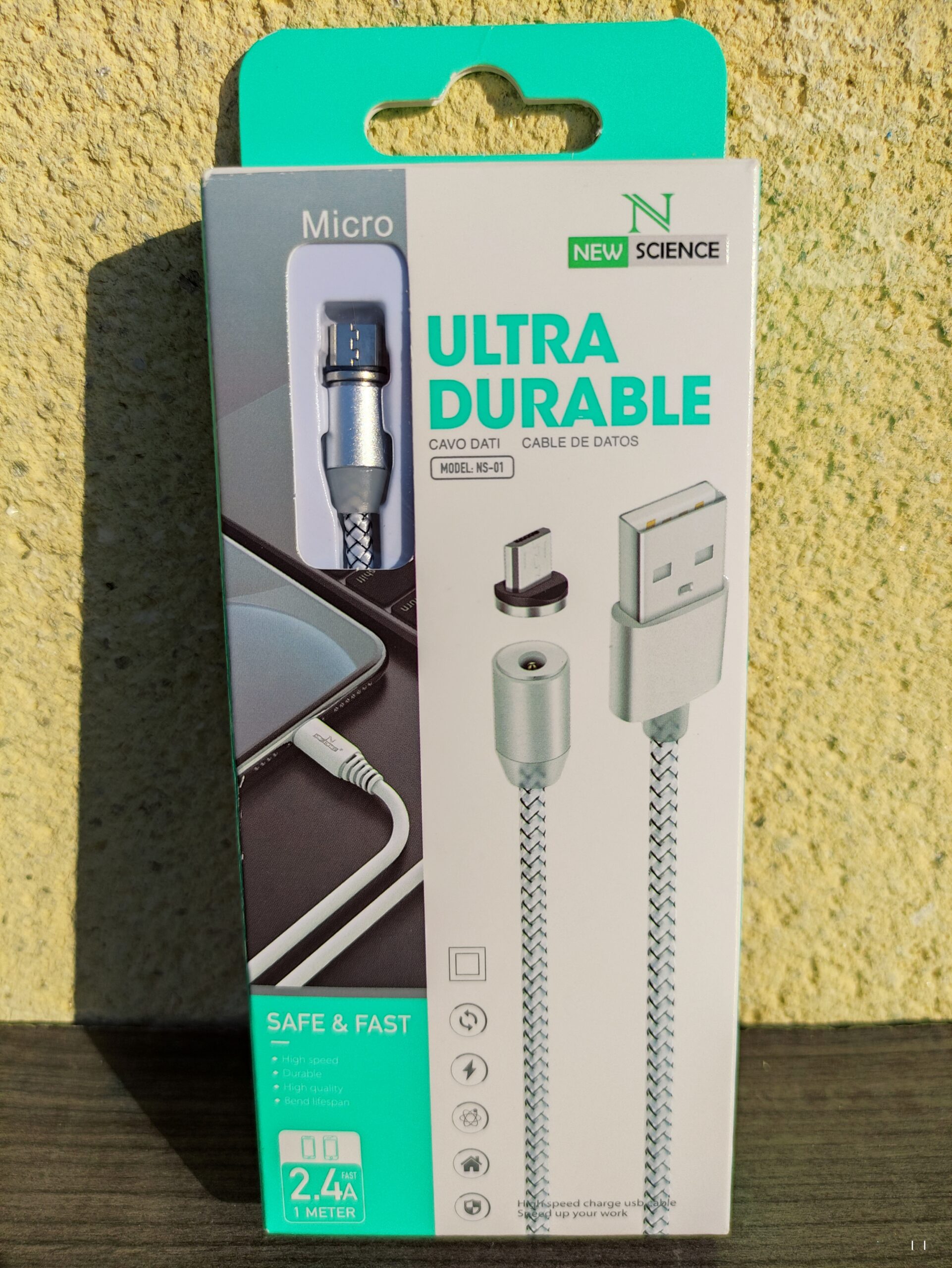 Cable de Carga Magnético Imantado Micro USB - Imagen 5