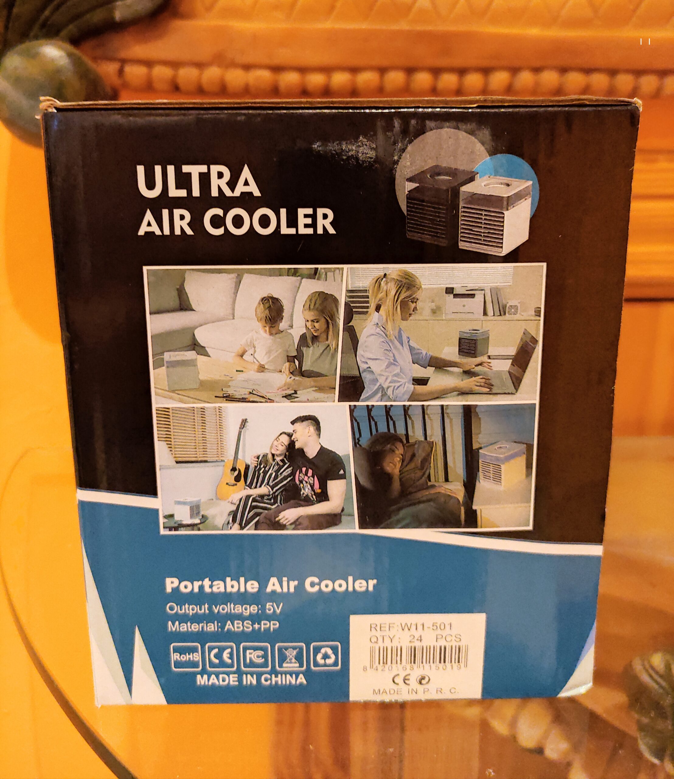 Aire Acondicionado Portátil Luces LED - Imagen 11