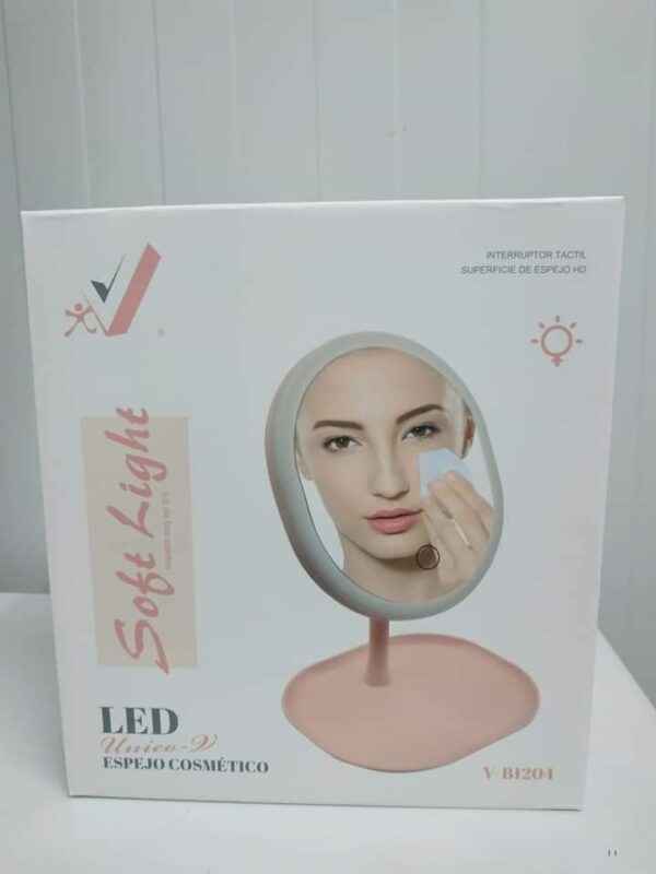 Espejo Cosmético LED 3 Tonalidades - Imagen 2