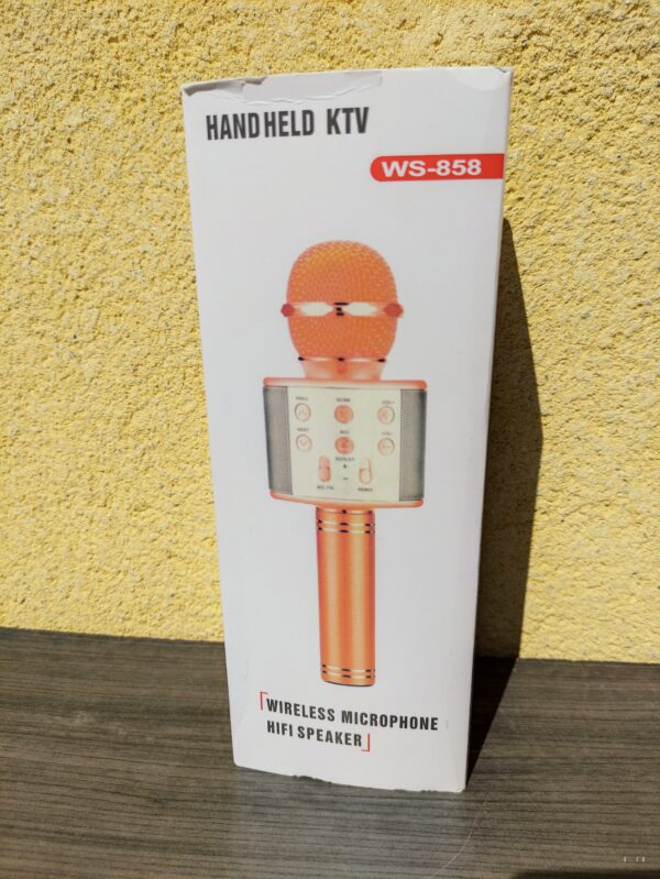 Micrófono Bluetooth con Modulador de Voz SD USB - Imagen 7
