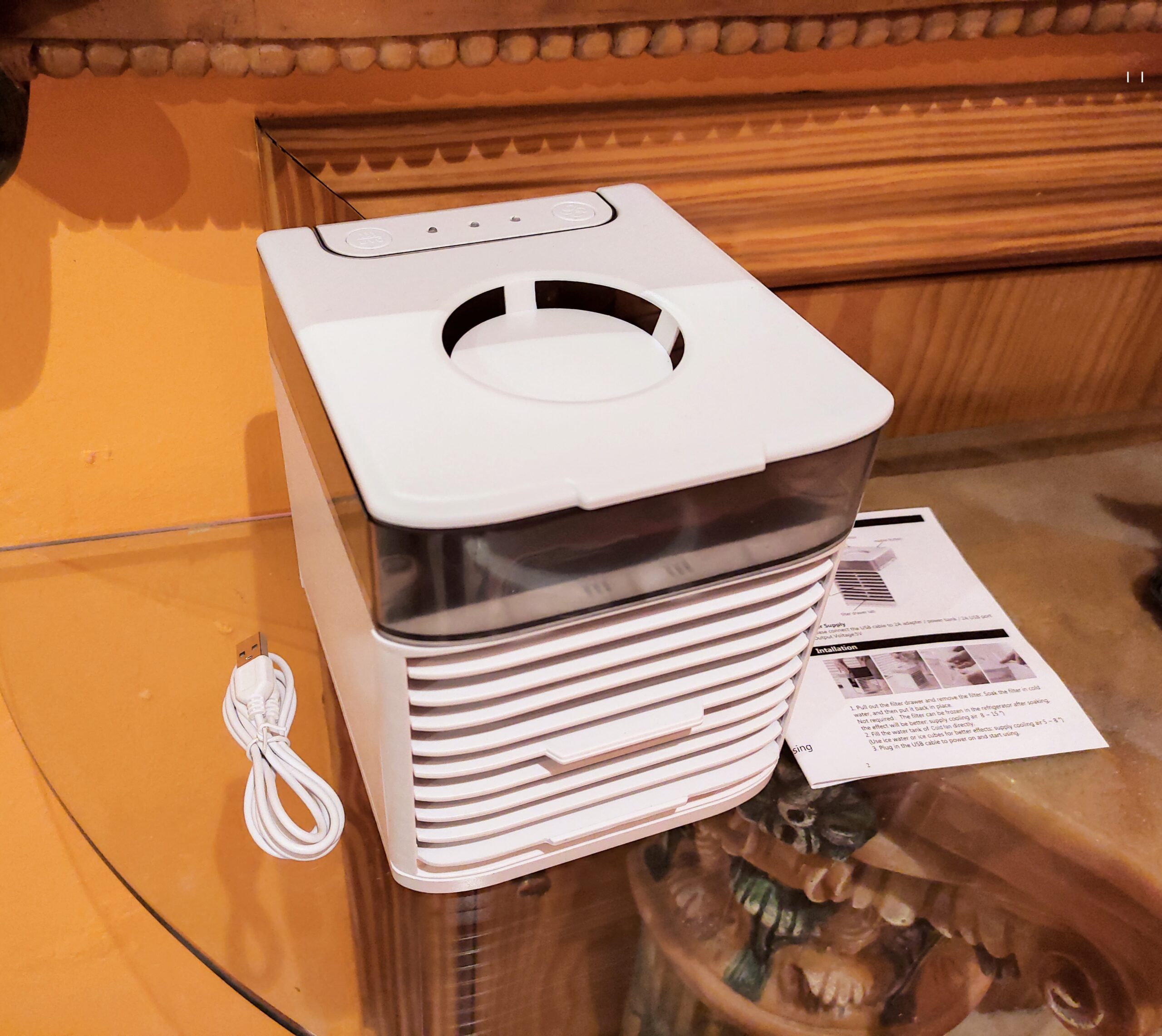 Aire Acondicionado Portátil Luces LED - Imagen 7