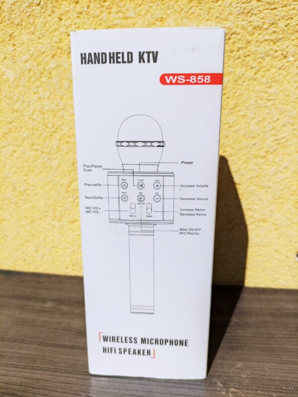 Micrófono Bluetooth con Modulador de Voz SD USB - Imagen 8