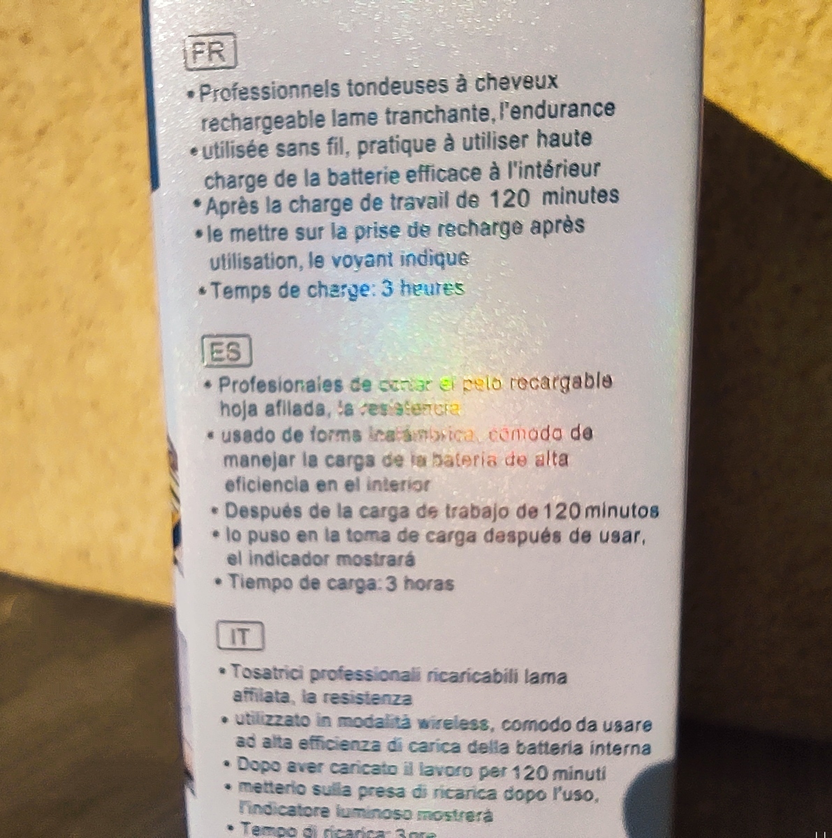 Cortapelo y Barba Profesional Diseño Cruz - Imagen 8