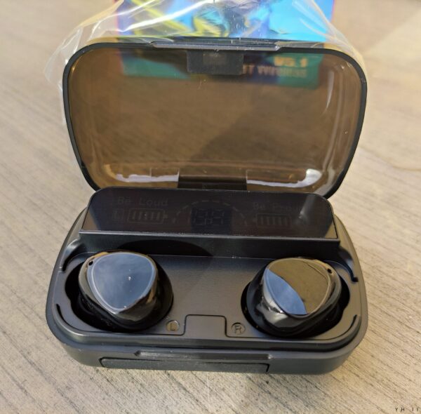 Auriculares Bluetooth Inalámbricos Impermeables con Base de Carga 2200 mAh TWS Pantalla LCD - Imagen 8