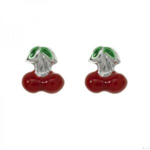 Pendientes Cerezas Plata de Ley