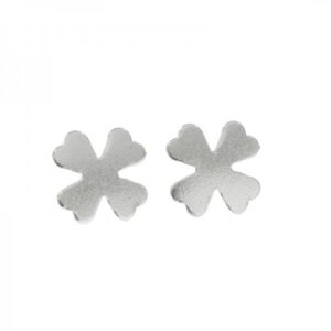 Pendientes Trébol Mini Plata de Ley