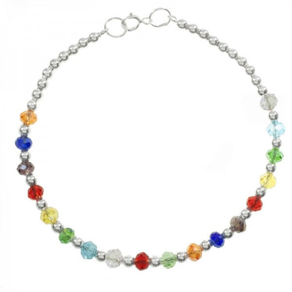 Pulsera con Cristales Checos Facetados