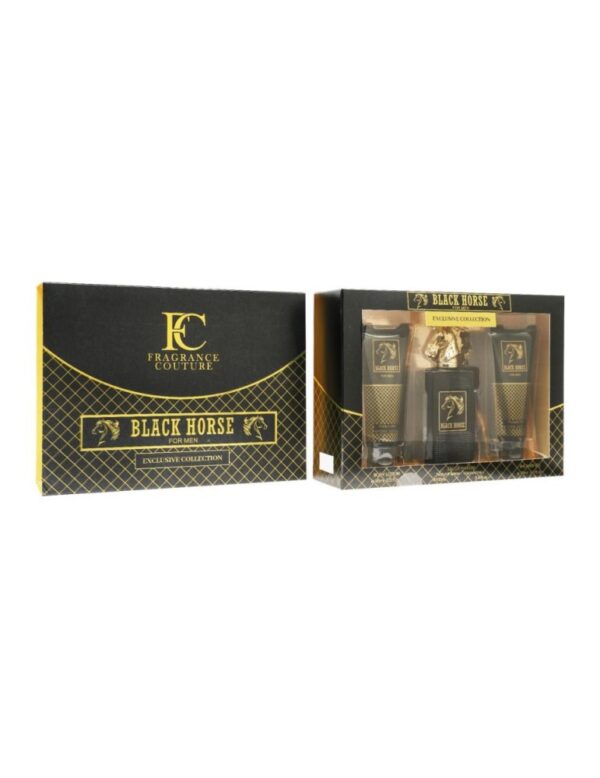 Estuche Perfume Eau de Parfum Black Horse de FC Fragance Couture 100 ML