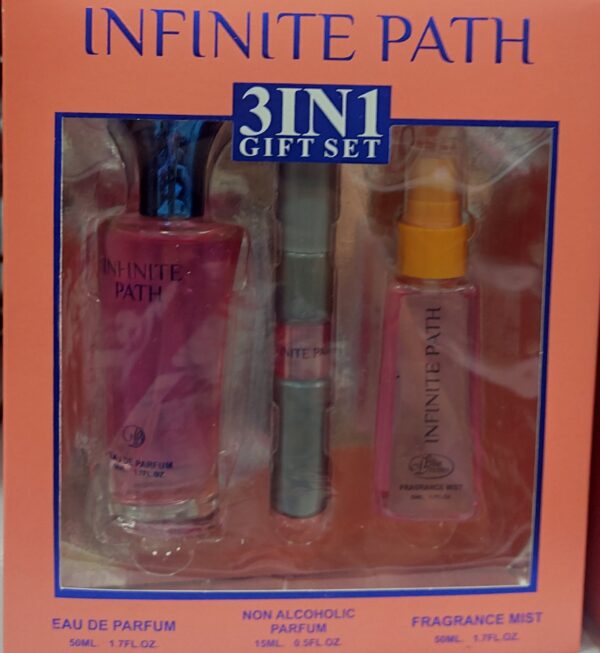 Estuche Perfume Eau de Parfum INFINITE PATCH 3 in 1 GIFT SET 50 ML
