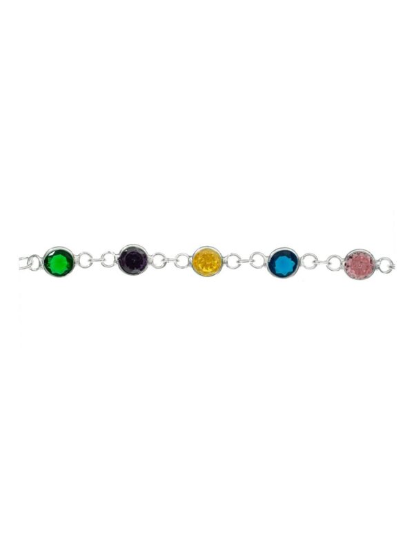 Pulsera Mamá con Corazón Plata de Ley - Imagen 2