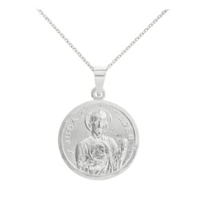 Medalla San Judas Tadeo Plata de Ley