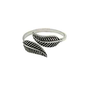 Anillo de dedo del pie de plata 925, ajustable y cómodo.