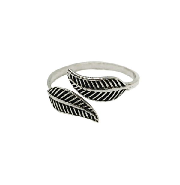 Anillo de dedo del pie de plata 925, ajustable y cómodo.
