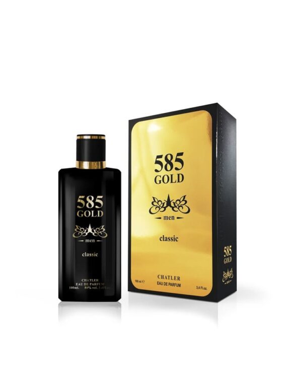 Perfume Eau de Parfum 585 Gold for Men Classic Chatler 100 ML