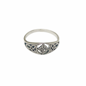 Anillo de plata 925 Nudo de Bruja, amuleto de protección y magia celta.