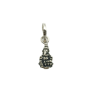 Colgante de plata Ganesha, dios hindú de la prosperidad y los nuevos comienzos.