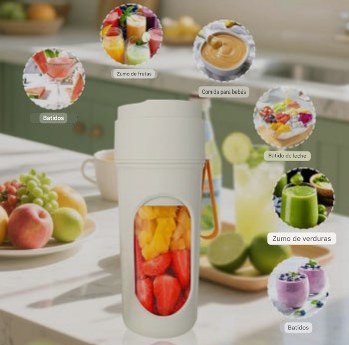 Mini Batidora Portátil Recargable Pritech KC-144 | 450ml 40W ✨ batidora portatil recetas zumos comida bebe.jpg