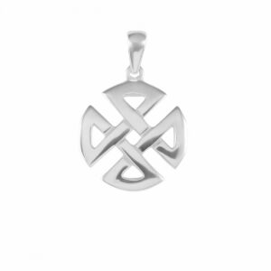 colgante celta plata 17mm