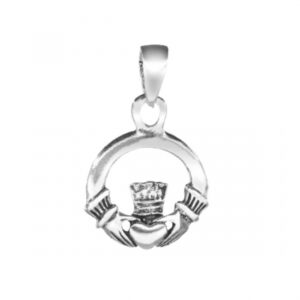 Colgante plata claddagh 1.70cm