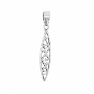 Colgante Plata Filigranas 24mm