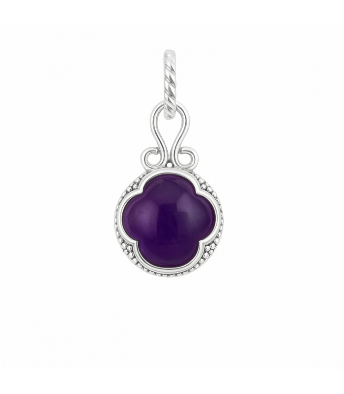 Colgante Gotland Amatista 🔮 Colgante plata Gotland amatista 12mm