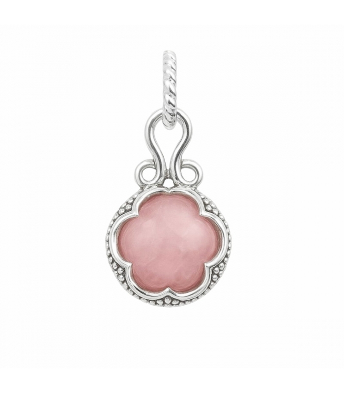 Colgante Gotland Cuarzo Rosa 🌸 Colgante plata Gotland cuarzo rosa 12mm