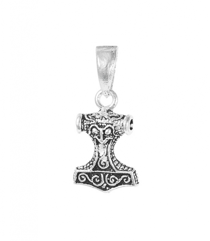 Colgante Martillo de Thor 13,5mm ✨ colgante martillo de Thor plata 13.5mm