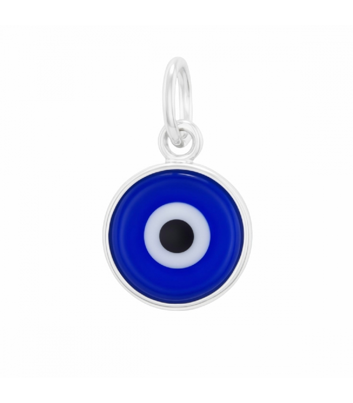 Ojo Turco 9mm 💠 Colgante ojo turco plata 9mm