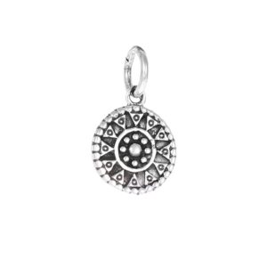 Colgante plata simbolo azteca 9.8mm