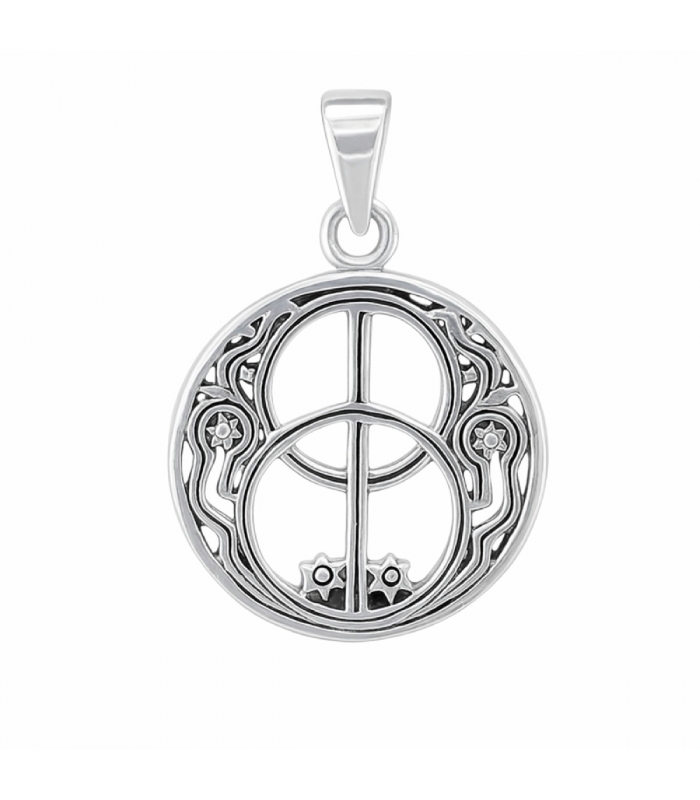 Colgante Vesica Piscis 20mm ✨ colgante vesica piscis plata 20mm