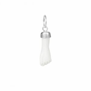 Colgante puño higa blanca 15mm