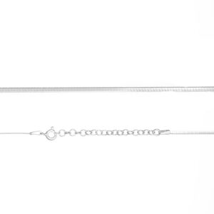 Cadena plana 1.7mm 40+5cm magic