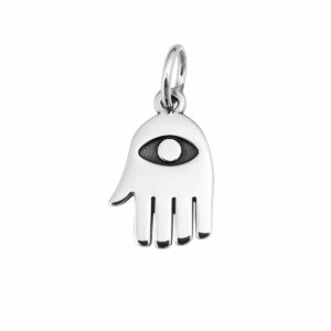 colgante mano de fatima plata 18mm