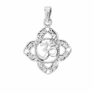 colgante om plata 20.5mm