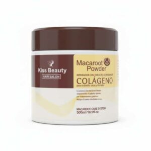 Mascarilla reparadora colageno kiss beauty 500ml vista frontal