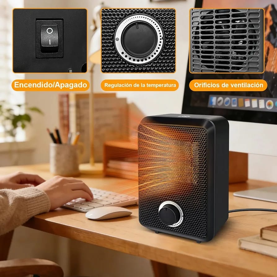 Controles y Rejilla 🛠️ detalles botones y rejilla calefactor