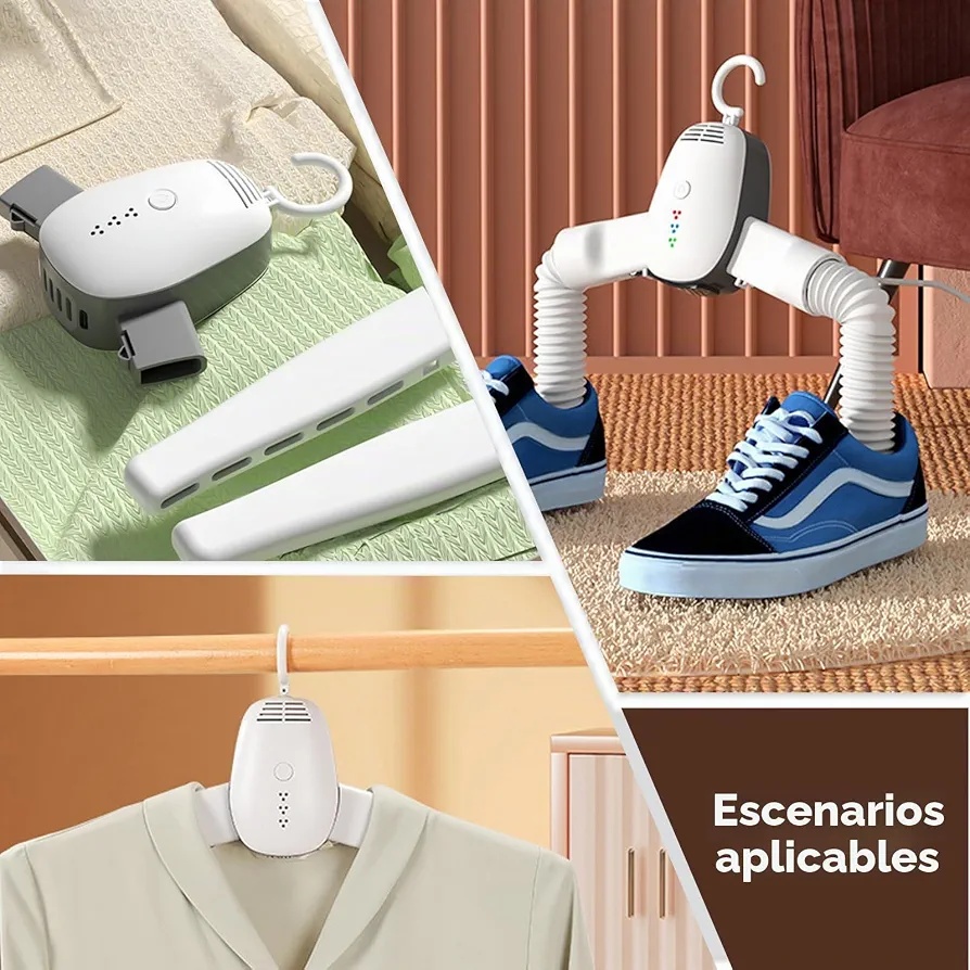 Percha Secadora K103 👕 percha secadora portátil eléctrica K103